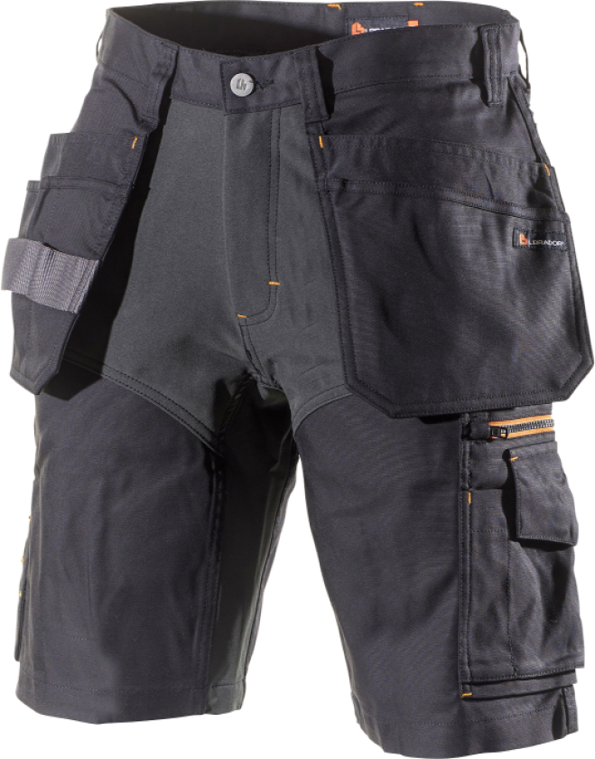 Arbeidsshorts – Mekanisk Stretch, Slitesterk (800053116, Svart, 1 Stykk, størrelse-46)
