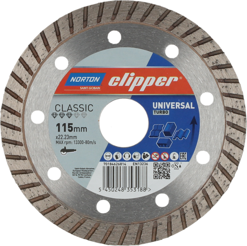 Diamantskive class unt 115x22