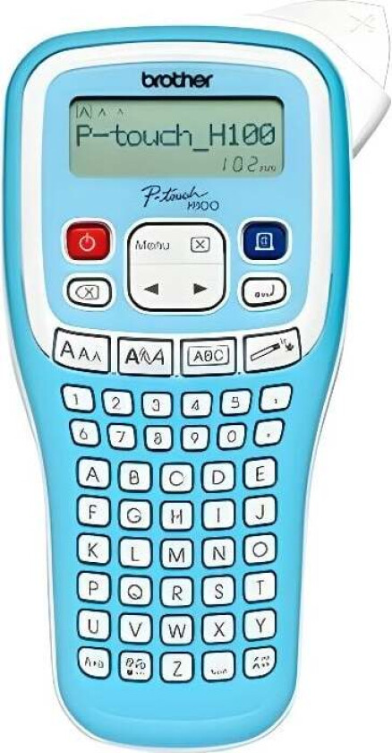 - P-Touch PT-H100LB Portable Labelling Machine Blue