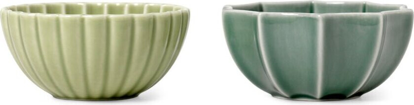 - Samsurium Mini Bowls Wasabi&Spruce, set of 2 pcs.