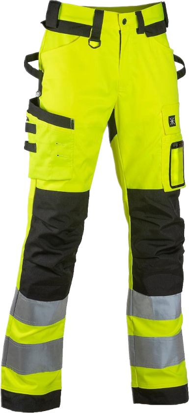 Safety Stretch Bukser – Høy Slitestyrke (6154Y-52, Gul, 1 Stykk, størrelse-52)