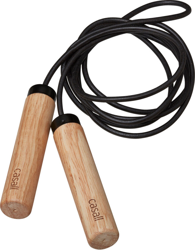 Eco Jump Rope Wood Natural/Black OS