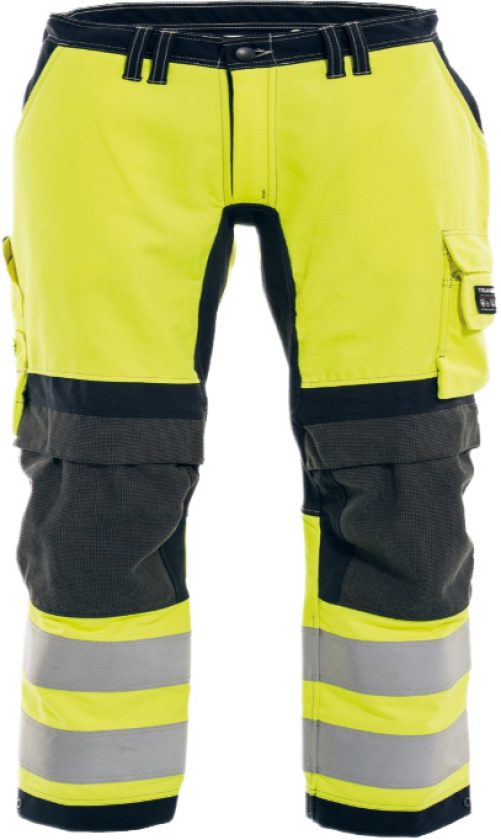 Damebukse – Flammehemmende, Høy Komfort (63268194-34, Yellow / Navy blue, 1 Stykk, størrelse-34)