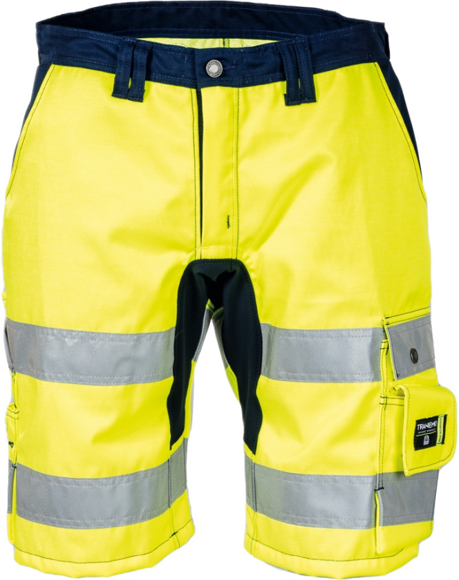 Shorts Med Stretch – Optimal Passform, Høy Komfort (43804494-C56, Gul/marineblå, 1 Stykk, størrelse-C56)
