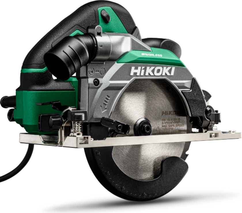 Sirkelsag 165 mm – Kraftfull, Børsteløs Motor, Høy Effekt(C6MEY2WBZ, 1 Boks)