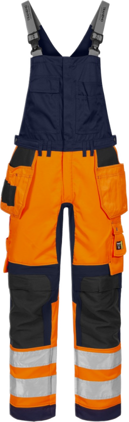 Selebukse Håndverk – Høy Synlighet, Komfortabel Stretch (43414493-C156, Oransje/marine, 1 Stykk, størrelse-C156)