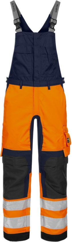 Selebukse med Stretch – Høy Synlighet, Komfortabel Passform (43404493-C56, Oransje/marine, 1 Stykk, størrelse-C56)