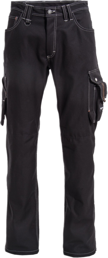 Workjeans Dame – Slitesterk, Komfortabel (77291507-36, Svart, 1 Stykk, størrelse-36)