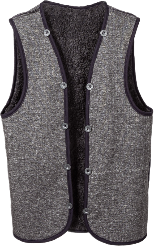 Dame Piléfôr – Inherent Flammehemmende (91290606-XL, Grå, 1 Stykk, størrelse-XL)