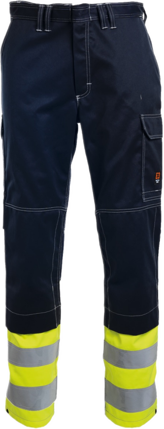 Cantex ARC Bukse – Flammehemmende, Høy Komfort (51708894-C152, Gul/marineblå, 1 Stykk, størrelse-C152)
