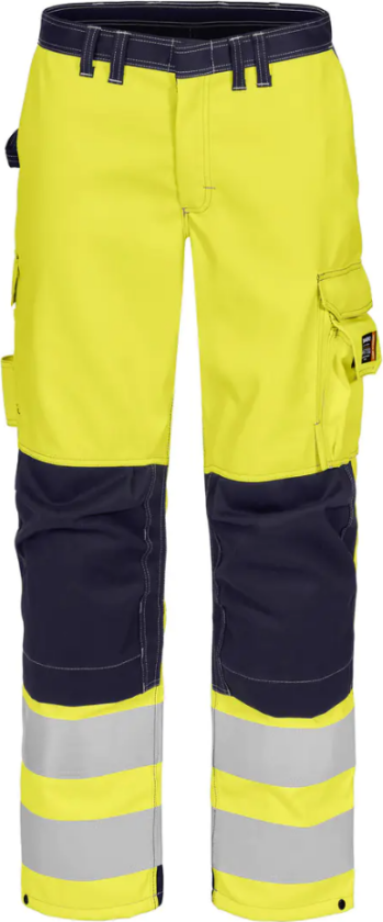 Damebukse – Flammehemmende, Høy Komfort (50288894-42T, Yellow / Navy blue, 1 Stykk, størrelse-42T)
