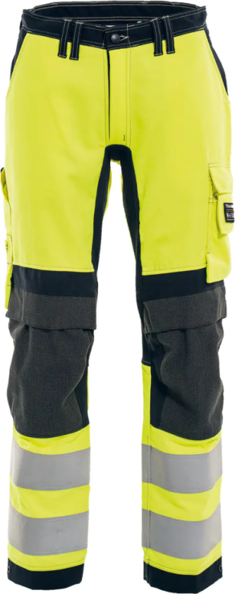 Damebukse – Flammehemmende, Høy Komfort (63268194-42, Yellow / Navy blue, 1 Stykk, størrelse-42)