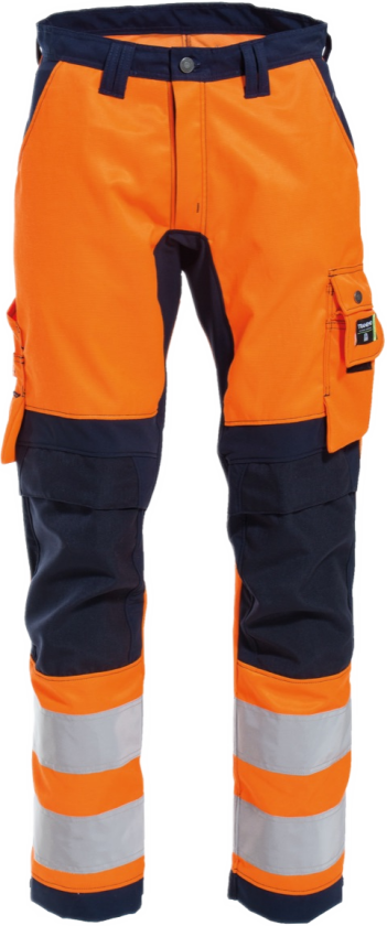 Bukse med Stretch – Optimal Passform, Høy Komfort (43204493-C156, Orange / Navy Blue, 1 Stykk, størrelse-C156)