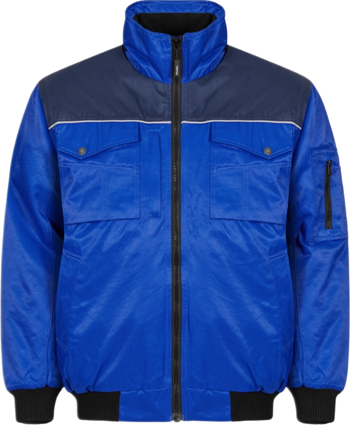 Pilotjakke – Vind- og Vannavvisende (65203073-3XL, Blå/marine, 1 Stykk, størrelse-3XL)