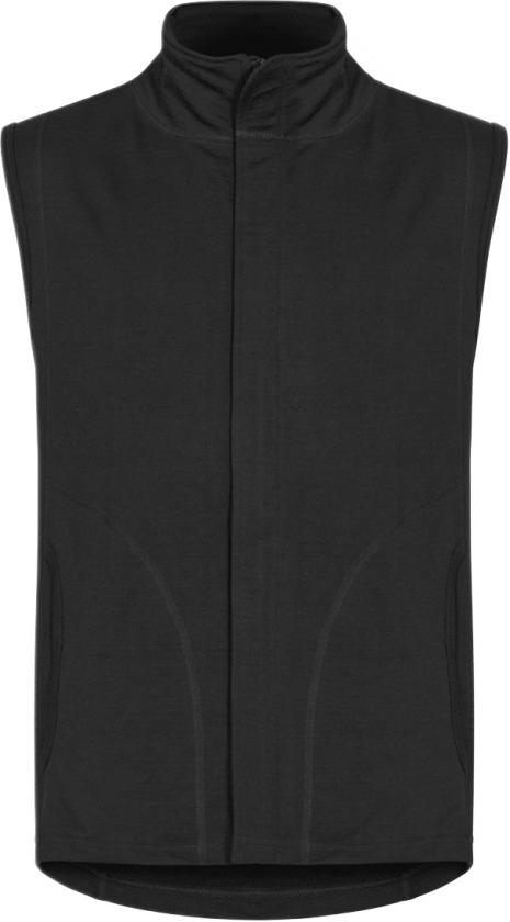 Ullvest – Flammehemmende, Komfortabel (63359007-4XL, Svart, 1 Stykk, størrelse-4XL)