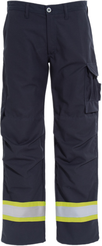 Damebukse FR – Flammehemmende, Lettfôret (60898194-40, Gul/marineblå, 1 Stykk, størrelse-40)