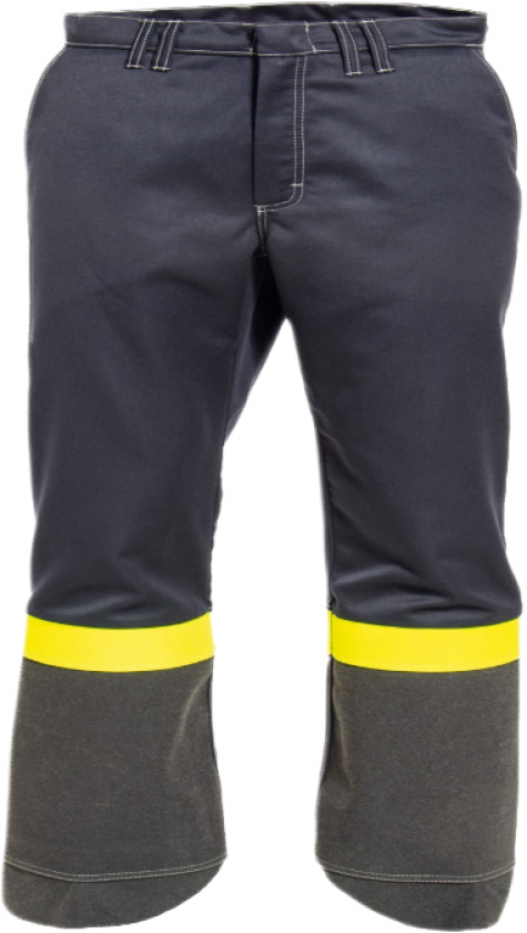 Bukse Med Skobeskyttelse – Flammehemmende, Høy Slitestyrke (66238394-C44, Gul/marineblå, 1 Stykk, størrelse-C44)