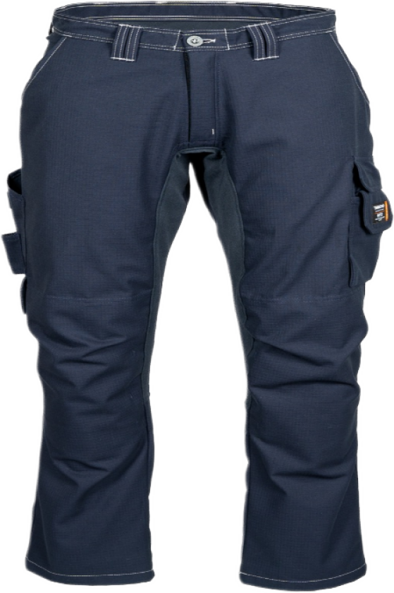 Damebukse med Stretch – Flammehemmende, Komfortabel (60258103-34, Marineblå, 1 Stykk, størrelse-34)
