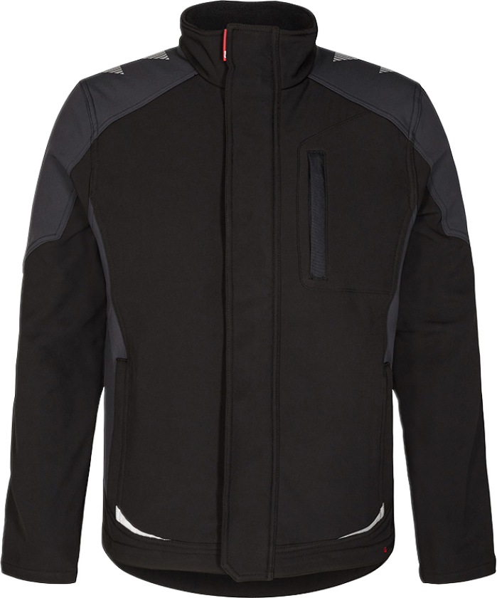 Softshelljakke – Funksjonell og Komfortabel (8810-229-2079-XL, Svart/Antrakittgrå, 1 Stykk, størrelse-XL)