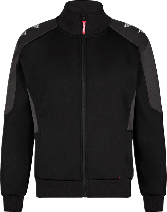 Galaxy Joggejakke – Funksjonell, Behagelig (8830-233-2079-5XL, Svart/Antrakittgrå, 1 Stykk, størrelse-5XL)