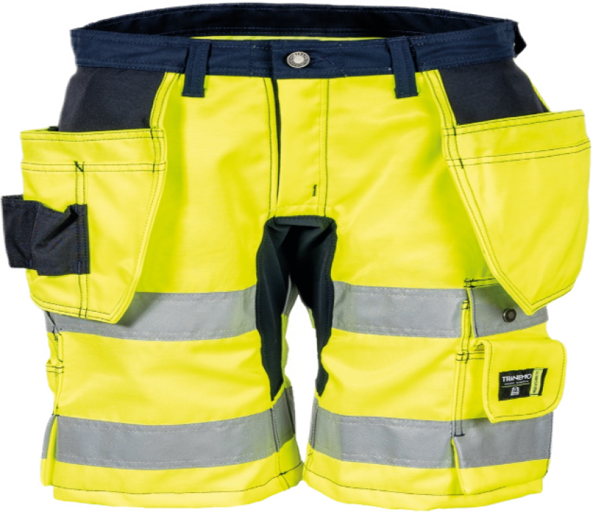 Shorts Håndverk – Optimal Passform, Høy Komfort (43824494-C44, Gul/marineblå, 1 Stykk, størrelse-C44)