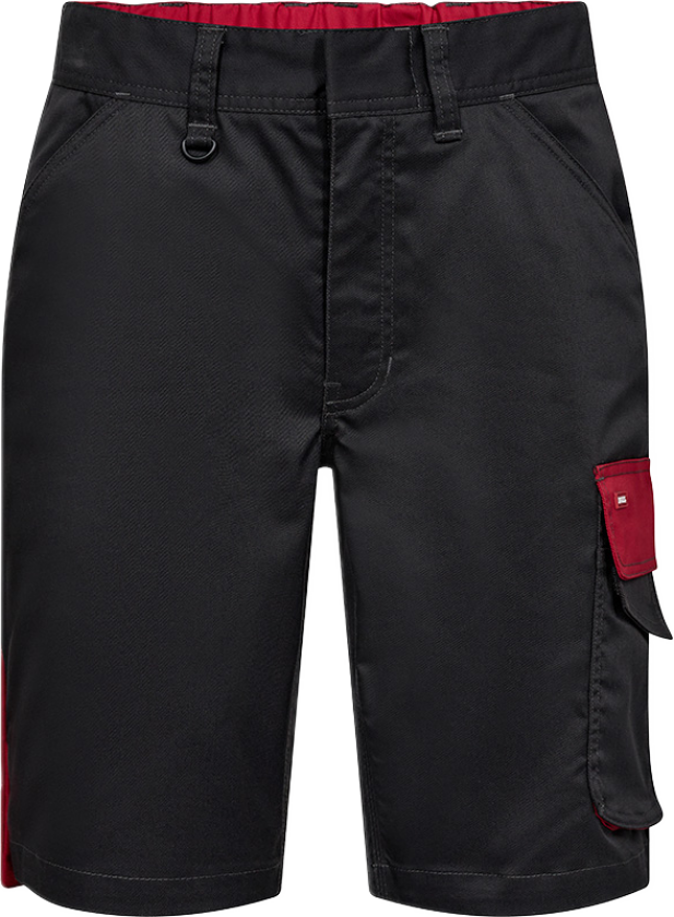 Arbeidsshorts – Slitesterk, Komfortabel (6809-255-79757-108, Antrasittgrå/Tomatrød, 1 Stykk, størrelse-108)