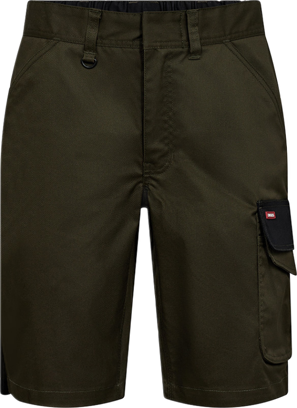 Arbeidsshorts – Slitesterk, Komfortabel (6809-255-5320-76, Skoggrønn/svart, 1 Stykk, størrelse-76)