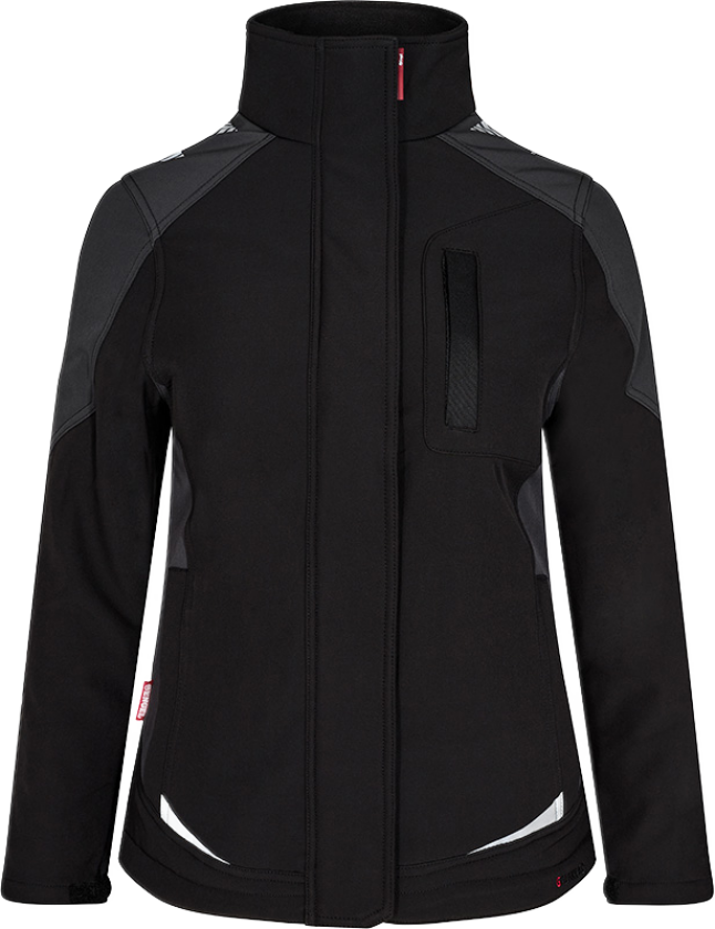 Galaxy Dame Softshelljakke – Komfortabel, Allsidig (8815-229-2079-L, Svart/Antrakittgrå, 1 Stykk, størrelse-L)