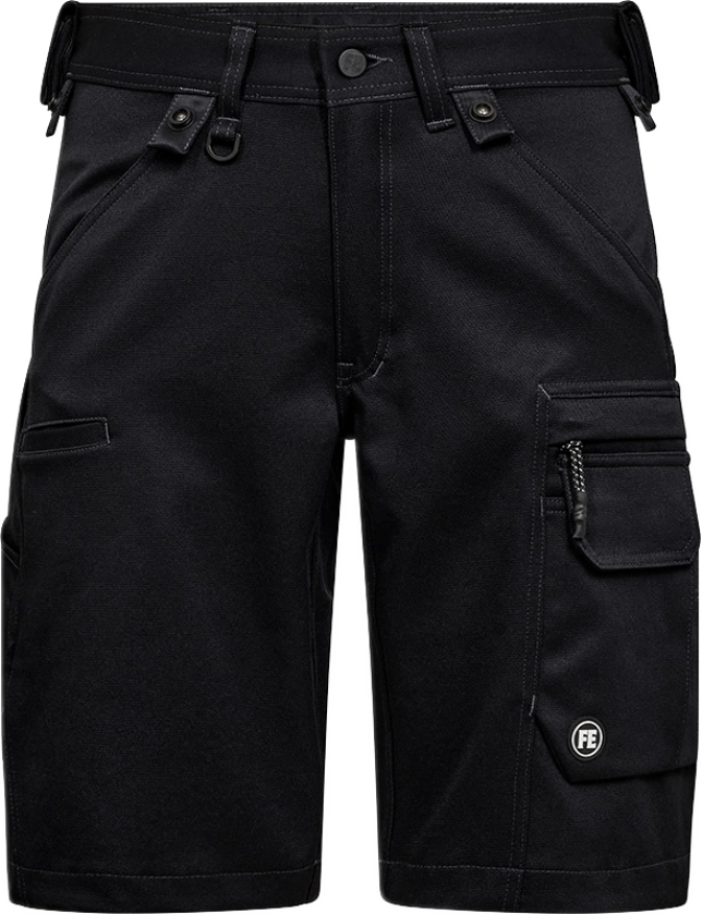 Håndverkershorts – Slitesterk, Pustende  (6363-314-20-84, Svart, 1 Stykk, størrelse-84)