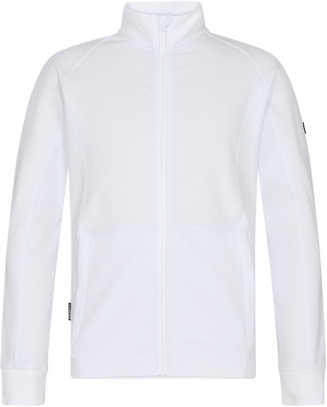 X-Treme Sweatcardigan – Stilig, Komfortabel (8362-320-3-XS, Hvit, 1 Stykk, størrelse-XS)