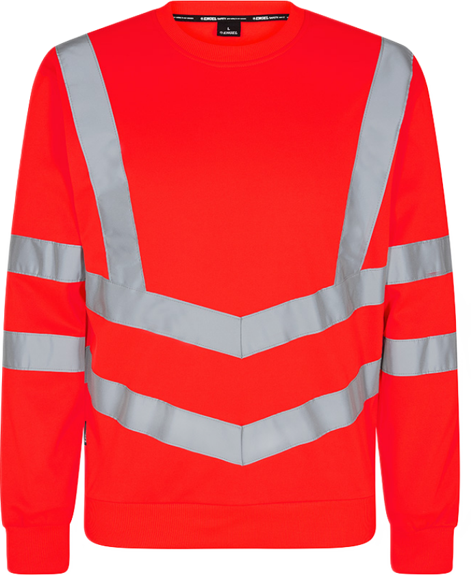 Safety Sweatshirt – Behagelig, Moderne Design (8021-241-47-6XL, Eføygrønn, 1 Stykk, størrelse-6XL)