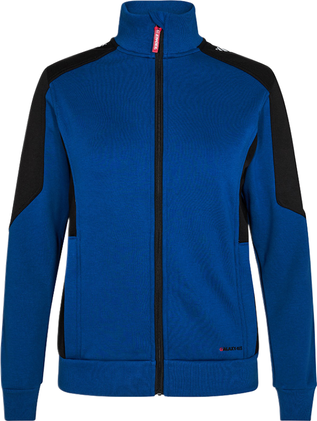 Galaxy Dame Joggejakke – Funksjonell, Behagelig (8825-233-73720-2XL, Blå/svart, 1 Stykk, størrelse-2XL)