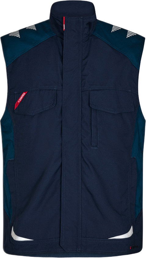 Galaxy Servicevest – Funksjonell og Komfortabel (5810-254-16577-XS, Blekk blå/mørk bensin, 1 Stykk, størrelse-XS)