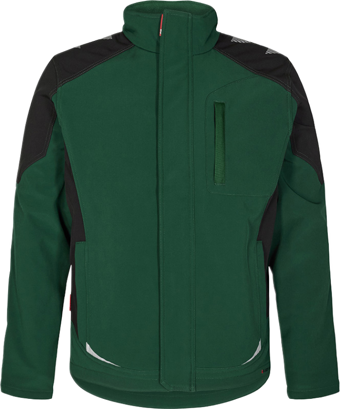 Softshelljakke – Funksjonell og Komfortabel (8810-229-120-3XL, Grønn/svart, 1 Stykk, størrelse-3XL)