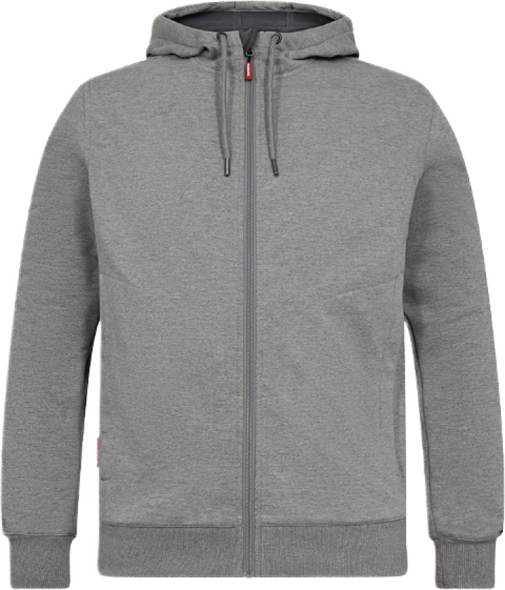 Allværsjakke – Vind- og Vannavstøtende (8019-252-78-2XL, Grå Melange, 1 Stykk, størrelse-2XL)