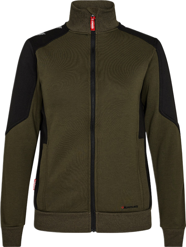 Galaxy Dame Joggejakke – Funksjonell, Behagelig (8825-233-5320-2XL, Skoggrønn/svart, 1 Stykk, størrelse-2XL)