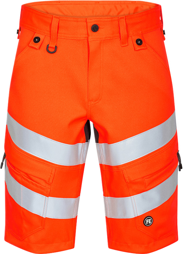 Safety Shorts – Optimal Bevegelighet, Komfort (6546-314-1079-100, Hivis Oransje/Antrasittgrå, 1 Stykk, størrelse-100)