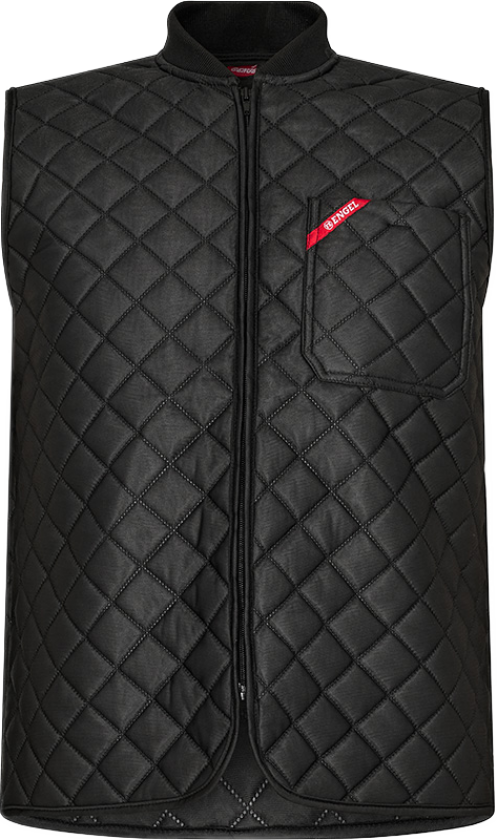 Termovest – Lang Rygg, Komfortabel Passform (618-300-20-S, Svart, 1 Stykk, størrelse-S)