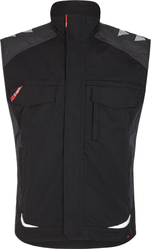 Galaxy Servicevest – Funksjonell og Komfortabel (5810-254-2079-6XL, Svart/Antrakittgrå, 1 Stykk, størrelse-6XL)