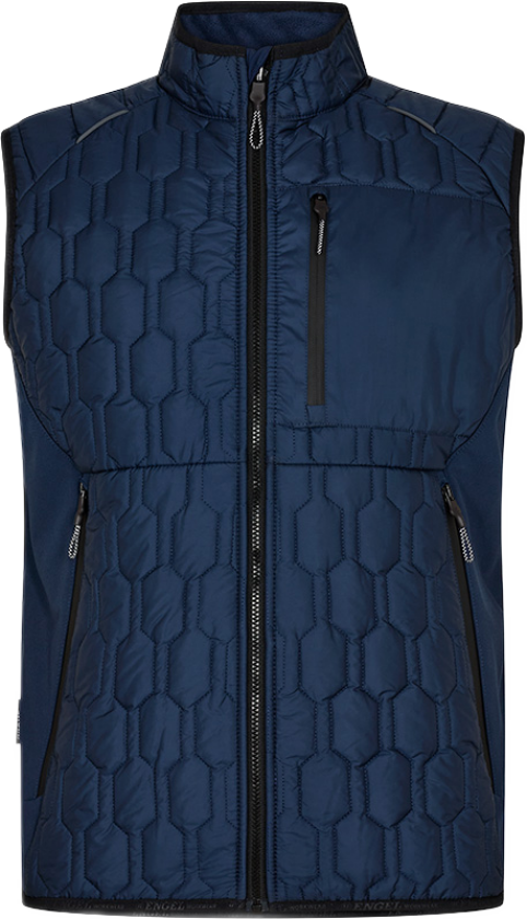 X-treme Quiltet Vest – Lett og Komfortabel (5370-604-165-6XL, Blekk blått, 1 Stykk, størrelse-6XL)