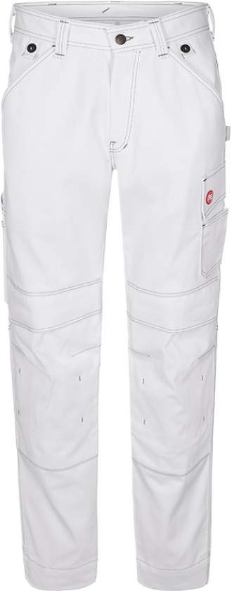 Håndverkerbukse – Optimal Passform, Slitesterk  (2760-575-3-104, Hvit, 1 Stykk, størrelse-104)