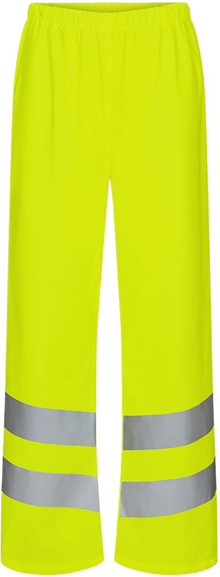 Safety Regnbukse – Funksjonell og Slitesterk (2921-102-38-L, Gul, 1 Stykk, størrelse-L)