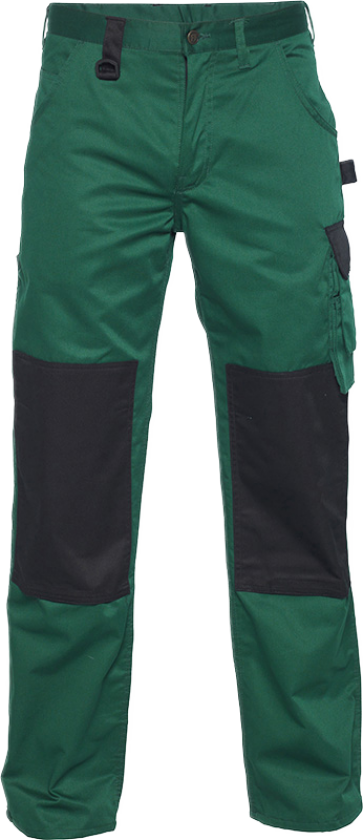 Light Bukse – Tofarget Design, Romslige Lommer (2270-745-120-128, Grønn/svart, 1 Stykk, størrelse-128)