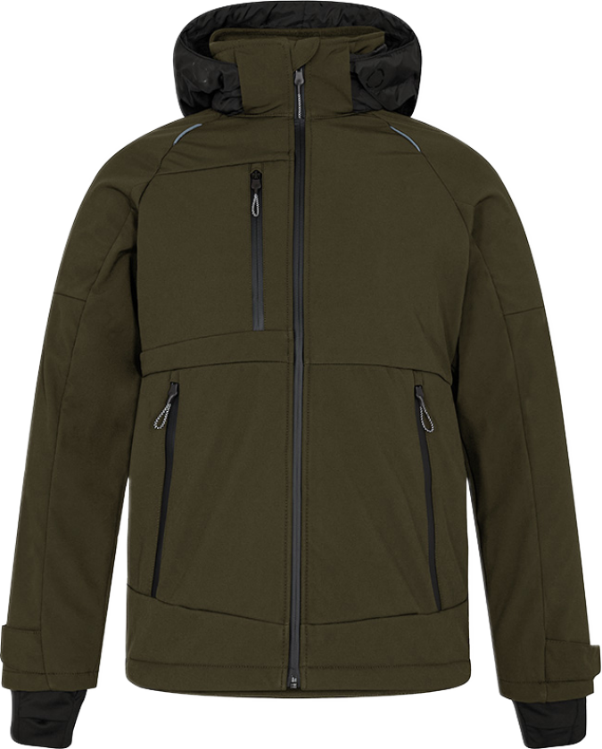 X-Treme Softshelljakke – Vind- og vannavvisende (1377-603-53-M, Skoggrønn, 1 Stykk, størrelse-M)