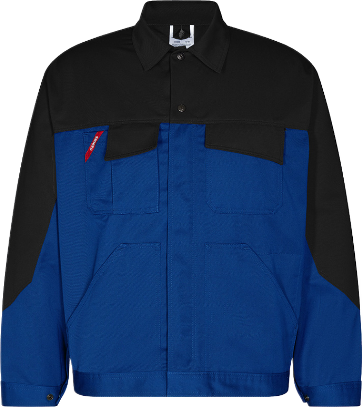 Enterprise Jakke – Tofarget, kort design (1600-780-820-XS, Blå/svart, 1 Stykk, størrelse-XS)