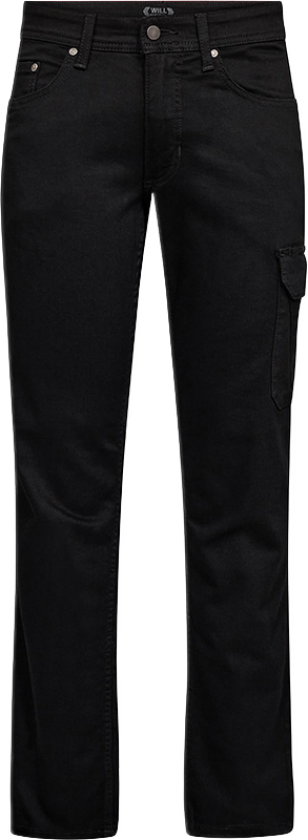 Extend Jeans – Behagelig, Moderne Passform (1494-1299-100-40/30, Svart, 1 Stykk, størrelse-40/30)