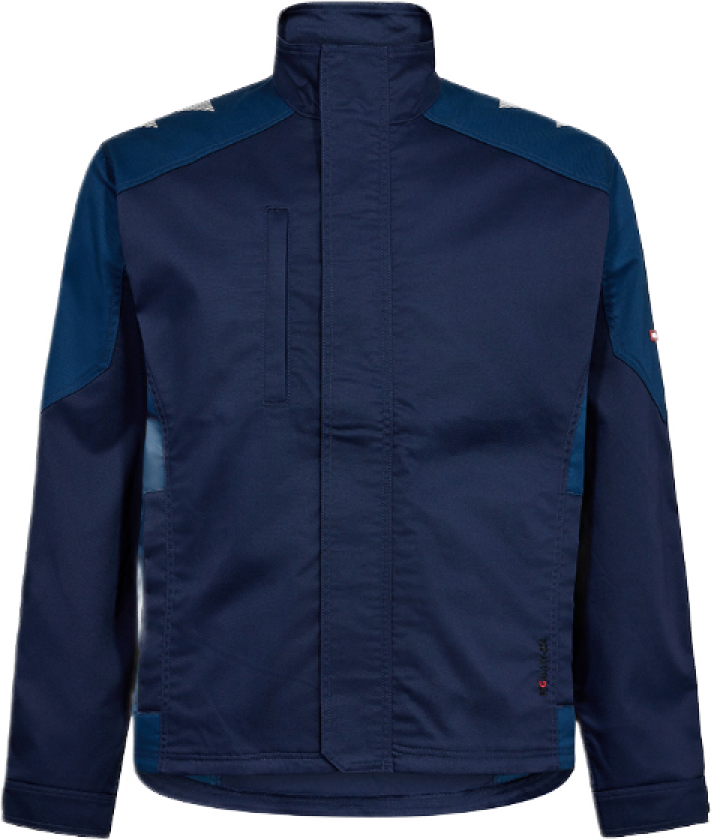 Galaxy Arbeidsjakke – Slitesterk, Bevegelig (1809-255-16577-2XL, Blekk blå/mørk bensin, 1 Stykk, størrelse-2XL)