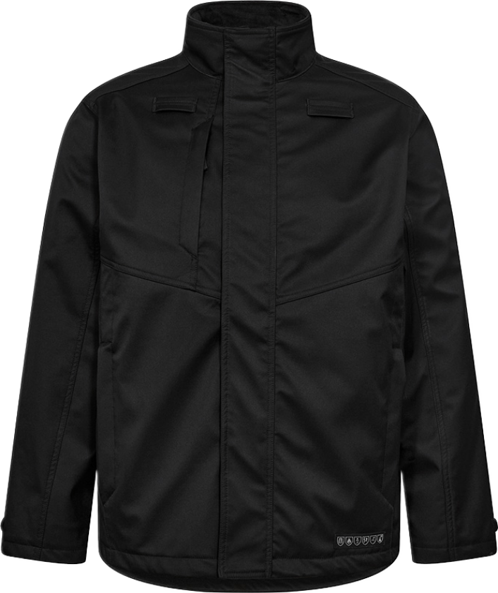 Safety+ Softshelljakke – Flammehemmende, Antistatisk (1323-185-20-6XL, Svart, 1 Stykk, størrelse-6XL)