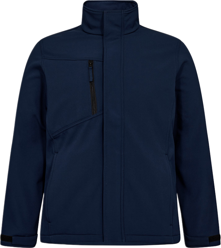 Softshelljakke – Vannavvisende, Miljøvennlig (1114-229-165-XS, Blekk blått, 1 Stykk, størrelse-XS)