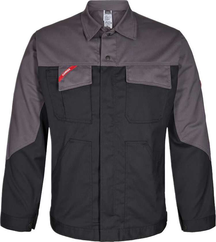 Enterprise Stretch Jakke – Optimal Komfort (1680-217-2025-XL, Svart/grå, 1 Stykk, størrelse-XL)